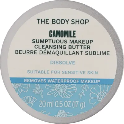 The Body Shop Camomile очищающий баттер для снятия макияжа с ромашкой оливой и маслом ши, 20 мл