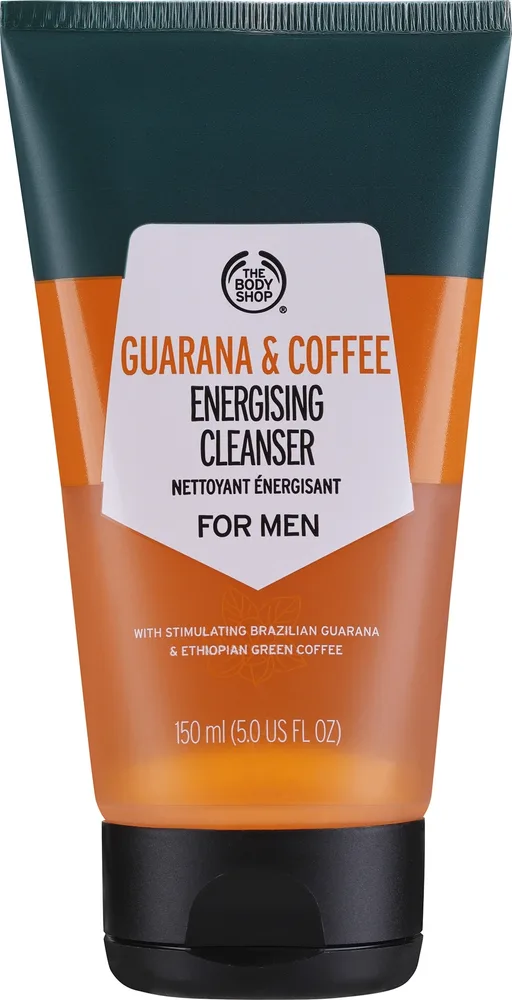 Энергетизирующий гель для умывания для мужчин The Body Shop Guarana & Coffee, 150 мл
