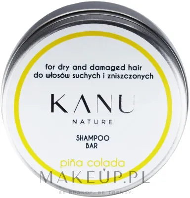 Шампунь в кости Kanu Nature Pina Colada для сухих и повреждённых волос 75 г
