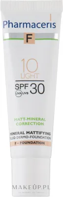 Тонирующий флюид Pharmaceris F минеральный матирующий SPF 30, 30 мл