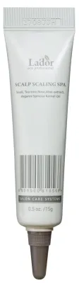 Пилинг-сыворотка для кожи головы La'dor Scalp Scaling Spa Hair Ampoule, ампулы по 15 мл, 4 x 15 мл