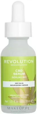 Сыворотка для лица Revolution Skincare CBD Nourishing с каннабидиолом маслом конопли и гиалуроновой кислотой 30 мл