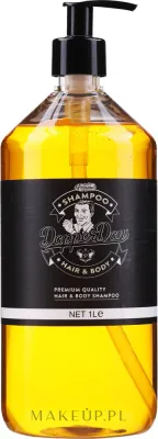 Гель для мытья волос и тела Dapper Dan с пантенолом для ежедневного применения 300 мл