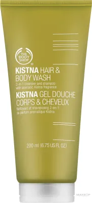 Гель для тела и волос The Body Shop Kistna Hair and Body Wash, очищающий 2 в 1, 200 мл