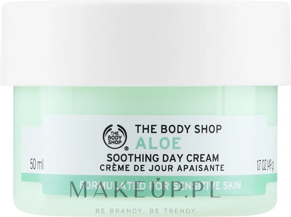 Крем для лица The Body Shop Aloe Soothing дневной успокаивающий с алоэ 50 мл