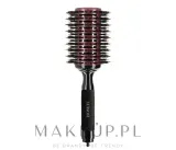 Lussoni Hair Brush Natural Style щетка для волос круглая 50 мм, брашинг для укладки феном, круглая расческа для объема и подкручивания концов — фото 1