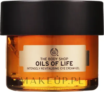 The Body Shop Oils Of Life крем-гель для кожи вокруг глаз ревитализирующий, с маслами камелии, шиповника и чёрного тмина, 20 мл