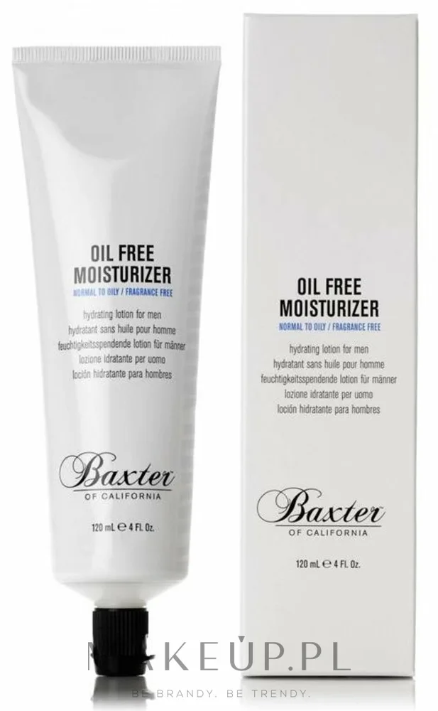 Крем для лица Baxter of California Oil Free Moisturizer мужской увлажняющий 120 мл