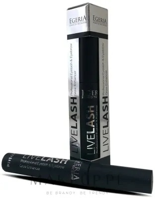 Сыворотка для бровей и ресниц Egeria Livelash Grow Enhancer укрепляющая, с кисточкой, 12 мл