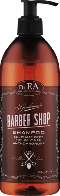 Мужской шампунь Dr.EA Barber Shop против перхоти без сульфатов с кератином 500 мл