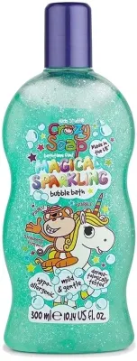 Пена для ванны детская Kids Stuff Crazy Soap Magical Sparkling Bubble Bath с блёстками, 300 мл