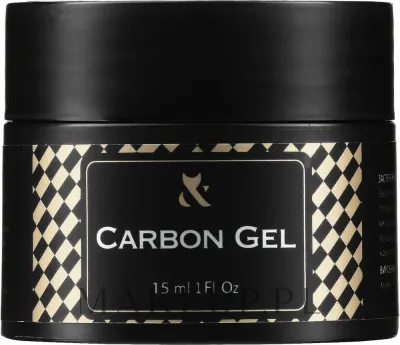 Гель для ногтей F.O.X Carbon Builder Gel Masha Create строительный, плотный, 15 мл