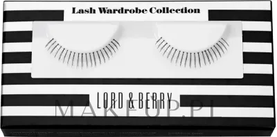 Lord & Berry Naturalne sztuczne rzęsy, EL20 - Накладные ресницы Lord and Berry Lash Wardrobe Collection EL20 из человеческих волос, двухслойные, 2 шт