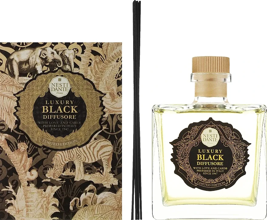 Аромадиффузор для дома Nesti Dante Luxury Black Room Diffuser 500 мл