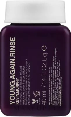 Укрепляющий кондиционер для повреждённых и ломких волос Kevin.Murphy Young.Again.Rinse, 40 мл