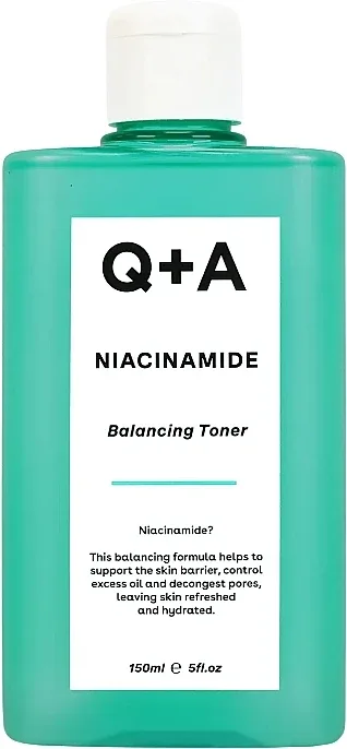 Тоник для лица Q+A Niacinamide Daily Toner увлажняющий, с ниацинамидом, 100 мл, Великобритания