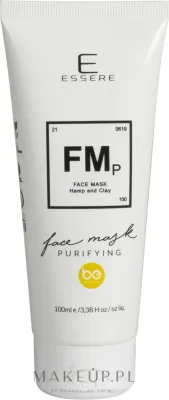 Essere FMp Hemp & Clay Purifying Face Mask — очищающая маска для лица с коноплёй и глиной, 100 мл