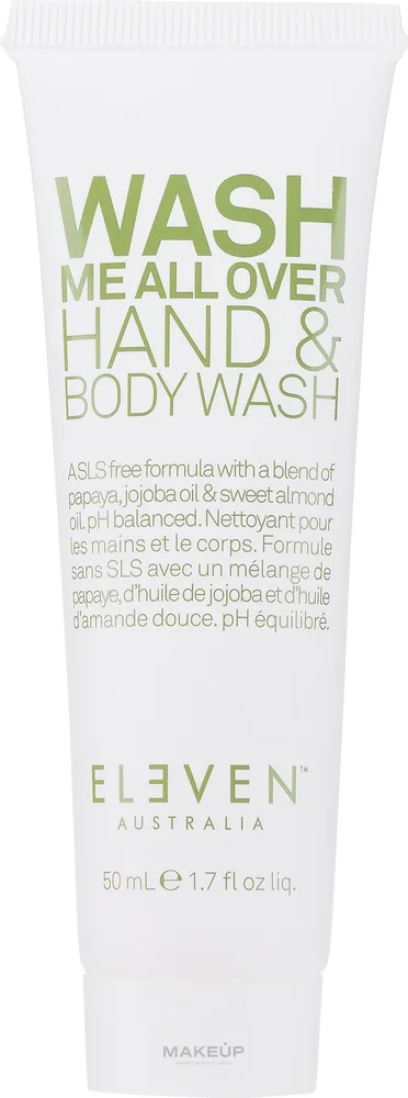 Гель для мытья рук и тела Eleven Australia Wash Me All Over, 50