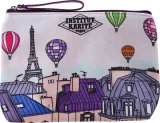 Косметичка Institut Karite Balloons Pouch с рисунком Парижа — фото 1