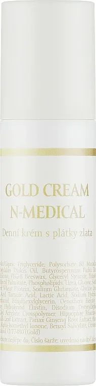 Крем для лица N-Medical Hyaluron Gold с частицами золота 50 мл