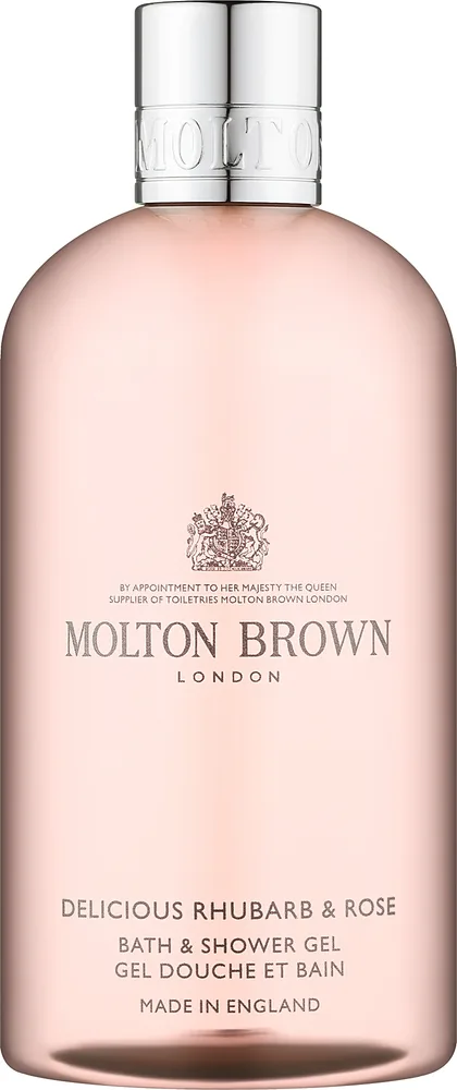 Гель для душа и ванны Molton Brown Delicious Rhubarb & Rose с ревенем и розой, 300 мл