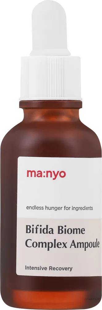 Ампула для лица Manyo Factory Bifida Biome Complex с лизатом бифидобактерий, разглаживающая, 50 мл