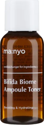 Тоник для лица Manyo Bifida Biome Ampoule Toner увлажняющий, с кислотой гиалуроновой, 400 мл