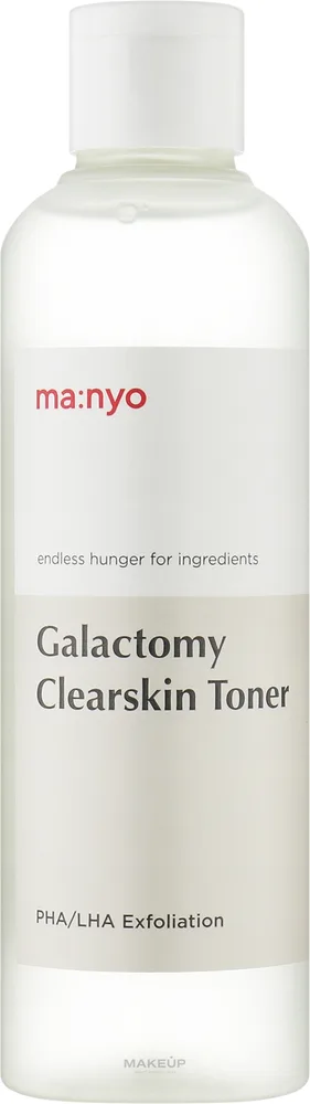 Тоник для лица Manyo Factory Galactomy Clearskin Toner отшелушивающий, для жирной и комбинированной кожи, 210 мл