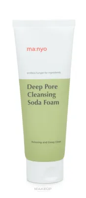Пенка для умывания Manyo Factory Cleansing Soda Foam глубоко очищающая, с зелёным чаем, 150 мл