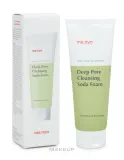 Пенка для умывания Manyo Factory Cleansing Soda Foam глубоко очищающая, с зелёным чаем, 150 мл — фото 2