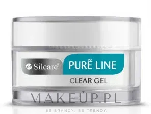 Гель для ногтей Silcare Pure Line Clear Gel строительный, прозрачный, плотный