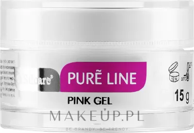 Гель для ногтей Silcare Pure Line Pink Gel строительный, розовый, плотный
