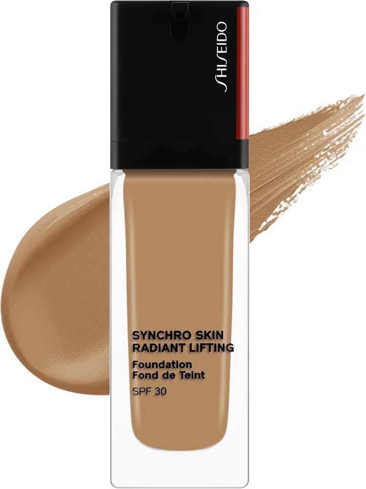 Тональная основа Shiseido Synchro Skin Radiant Lifting Foundation сияющая SPF 30, 30 мл, оттенок 340