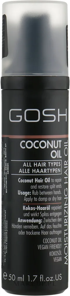 Увлажняющее кокосовое масло для волос Gosh Copenhagen Moisturizing Coconut Oil