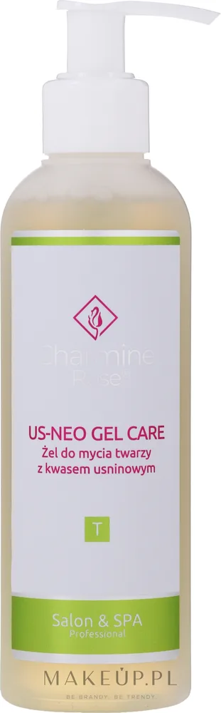 Гель для умывания лица Charmine Rose Us-Neo Gel Care с усниновой кислотой для жирной и комбинированной кожи