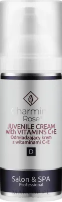 Крем для лица Charmine Rose Juvenile с витаминами C и E 50 мл