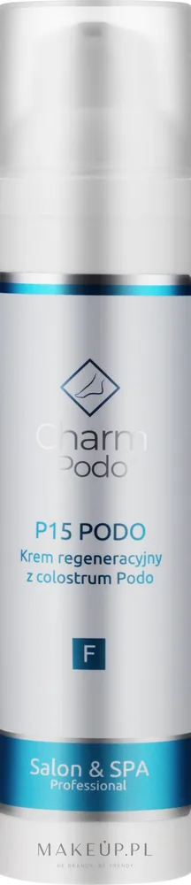Крем для ног Charmine Rose Charm Podo P15 с колострумом, регенерирующий, 100 мл