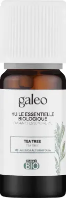 Эфирное масло чайного дерева Galeo Organic Essential Oil Tea Tree для кожи и кожи головы, 10 мл