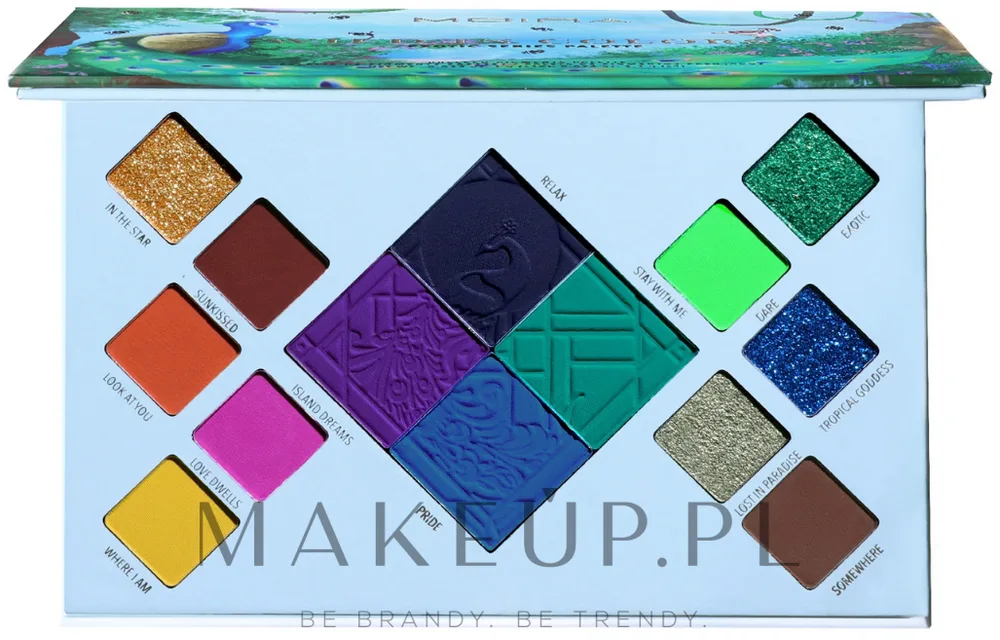 Палетка теней для век Moira Wild In Colors Palette