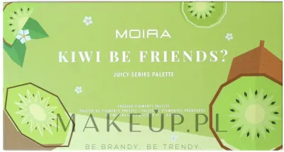 Палетка теней для век Moira Kiwi Be Friends Palette 15 оттенков
