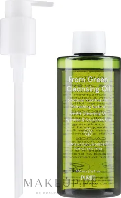 Purito Seoul From Green Cleansing Oil гидрофильное масло для умывания 200 мл для снятия макияжа