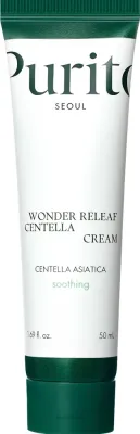 Крем для лица Purito Seoul Wonder Releaf Centella Cream, успокаивающий, с центеллой азиатской, 50 мл
