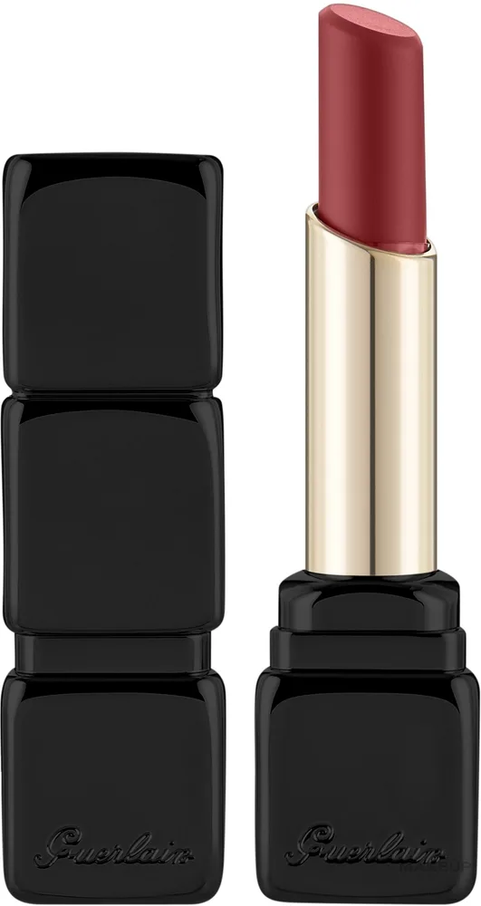 Помада для губ Guerlain KissKiss Tender Matte матовая, оттенок 214 - Romantic Nude