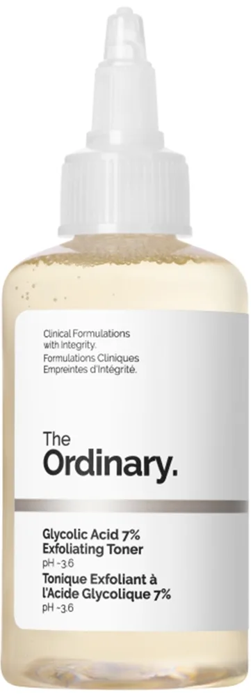 Тоник для лица The Ordinary Glycolic Acid 7% Exfoliating Toner отшелушивающий, 240 мл, Канада
