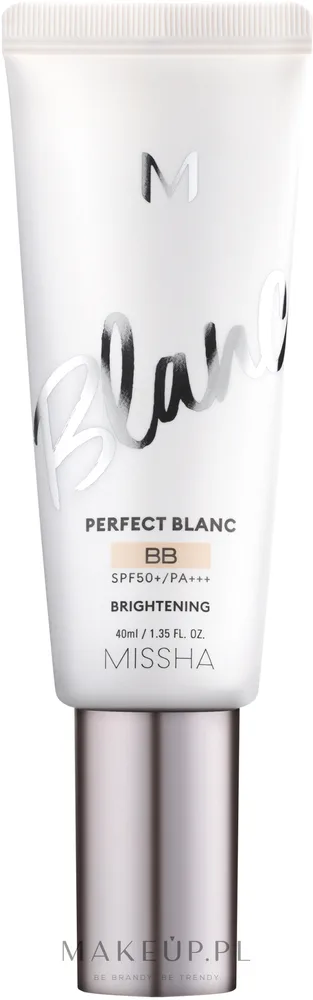 Крем BB для лица Missha M Perfect Blanc с эффектом сияния, 40 мл, оттенок 19 - Rosi