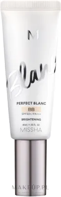 Крем BB для лица Missha M Perfect Blanc с эффектом сияния, 40 мл