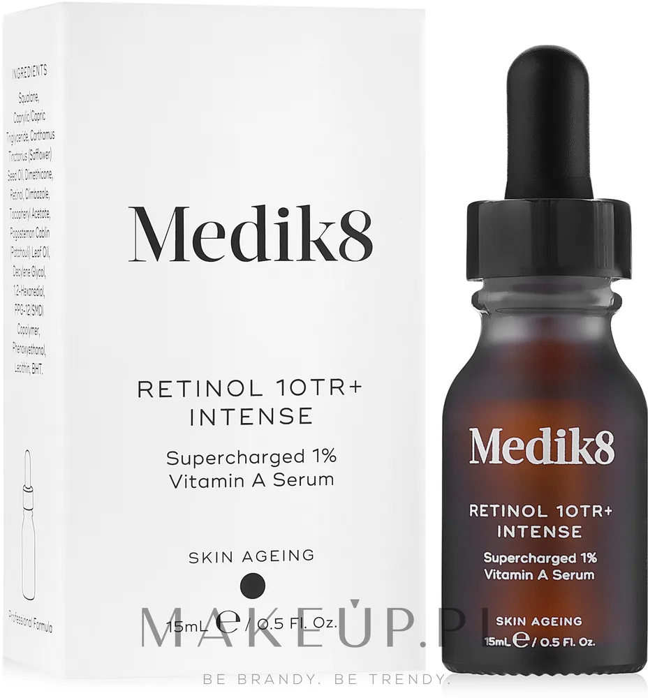 Сыворотка для лица Medik8 Retinol 10TR+ Intense ночная антивозрастная с ретинолом 1% 15 мл
