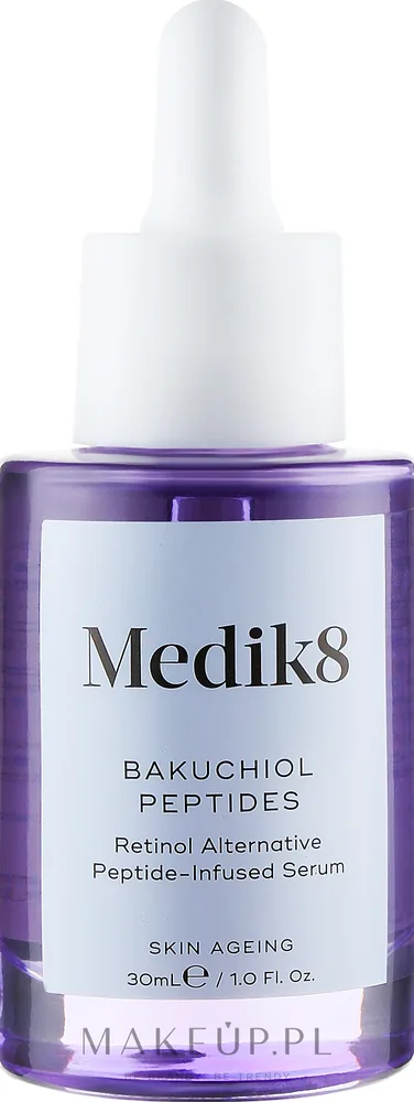 Сыворотка для лица Medik8 Bakuchiol Peptides антивозрастная с бакучиолом и растительным комплексом 30 мл