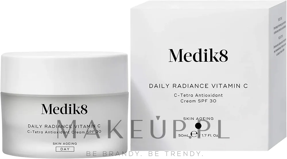 Крем для лица Medik8 Daily Radiance Vitamin C антиоксидантный SPF 30 50 мл