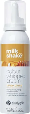 Пенка тонирующая для сухих волос Milk_shake Colour Whipped Cream для выравнивания цвета, 100 мл